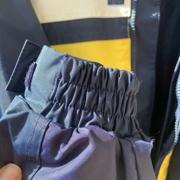 Vintage Helly Hansen nautical jacket navy white yellow size XS - Picture 9 of 16